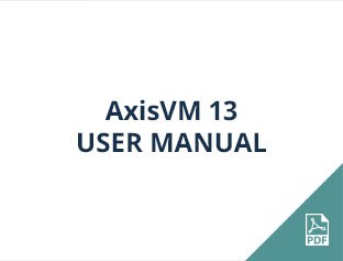 AxisVM 13 user manual