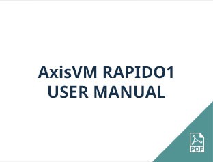 AxisVM Rapido1 user manual