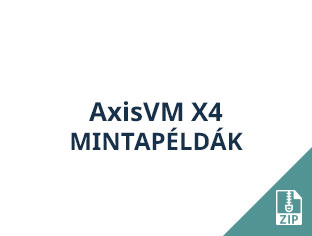 AxisVM X4 mintapéldák