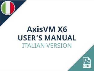 AxisVM X6 User Manual Italian Version
