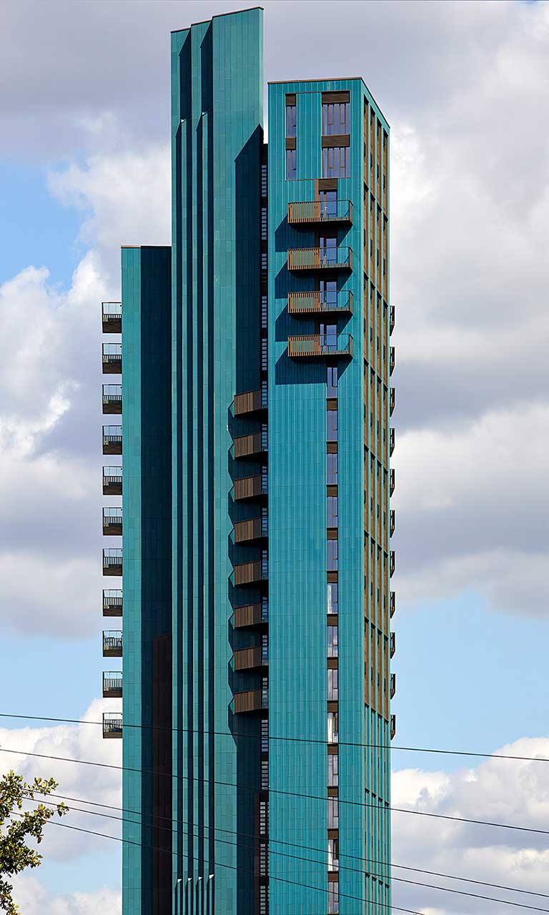 Mapleton Crescent - concrete structure residential tower