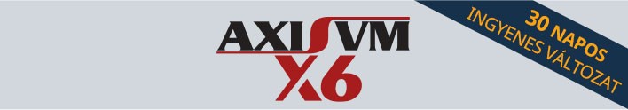 AxisVM X6 próbaverzió