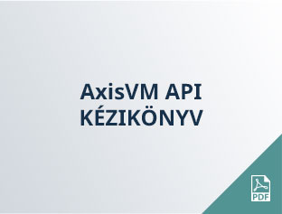 AxisVM API kézikönyv