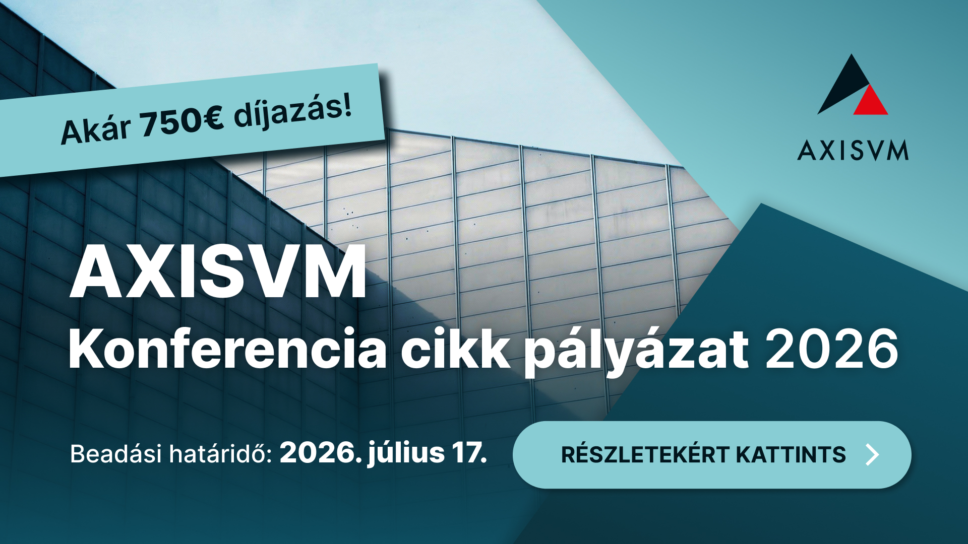 Read more about the article AXISVM Konferencia Cikk Pályázat 2026