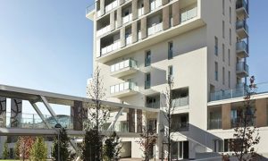 Social Housing Via Cenni - timber structure