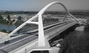 Third Millennium híd - vasbeton szerkezet